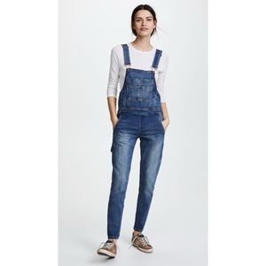 Blank NYC Roll in The Hay Denim Overalls